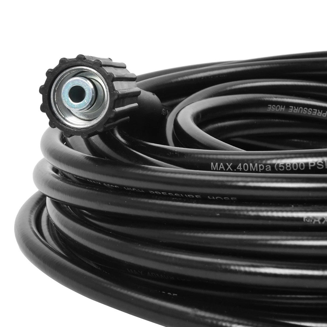 20-meter High-pressure Washer Hose M22-14 Series Copper Threaded Connector