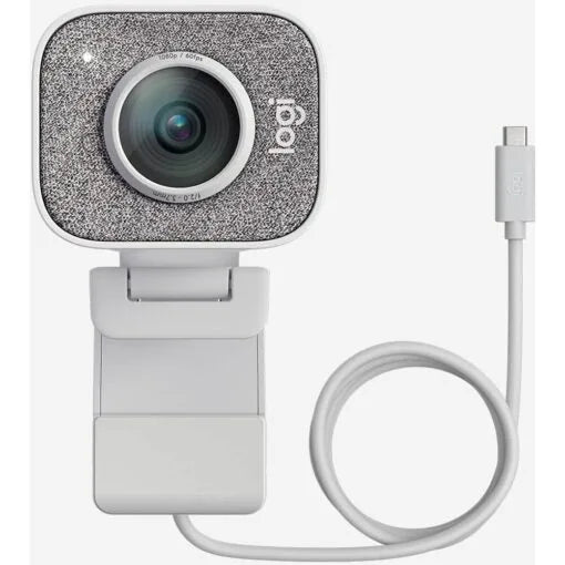 Logitech StreamCam USB-C Webcam – 1080p – White