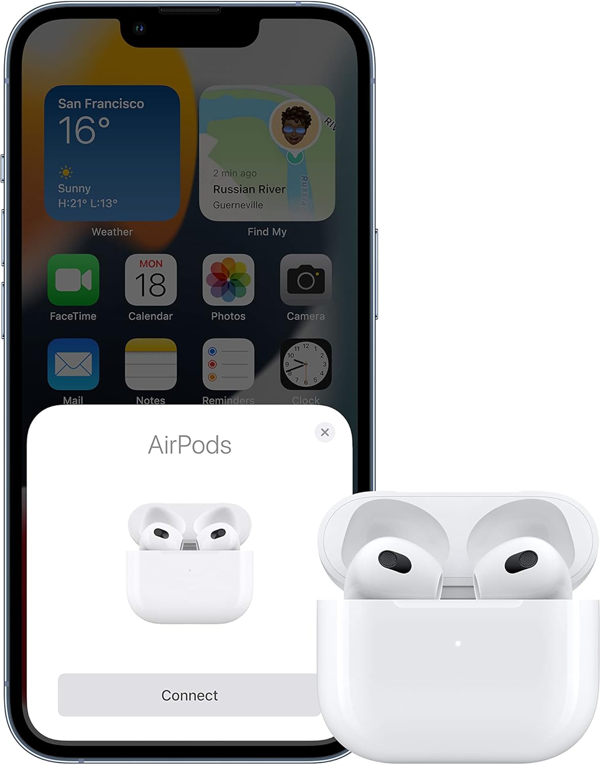 Apple AirPods 3 with Lightning Charging Case (MPNY3)