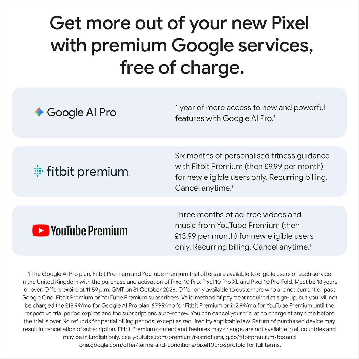 Google Pixel 10 Pro (128GB+16GB, Obsidian)
