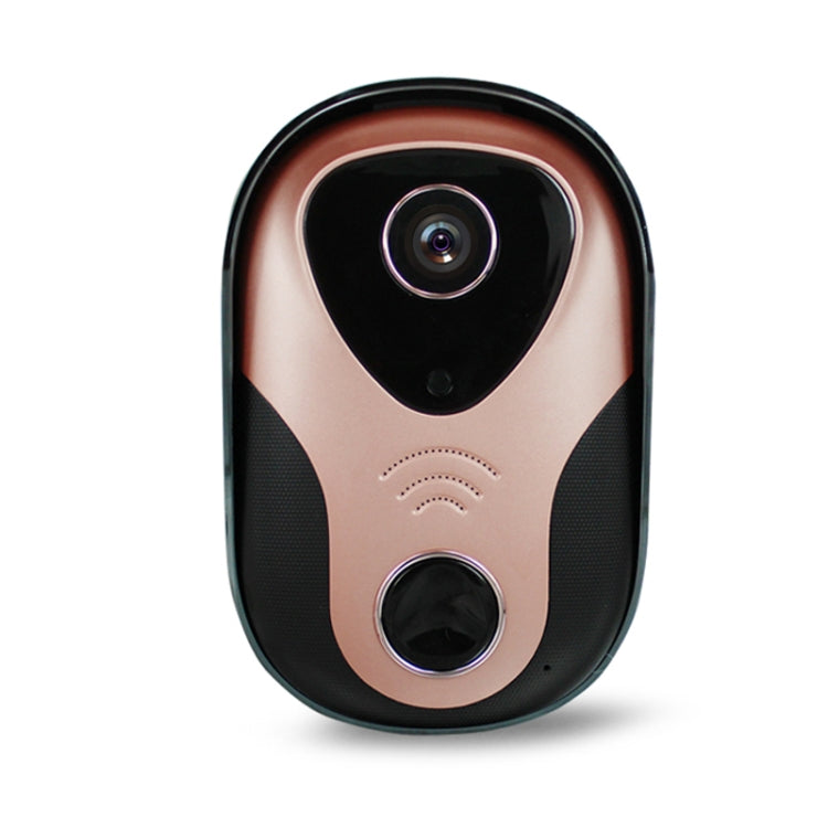 163Eye L1-NJ Smart Visual WIFI 1.3MP Network HD Intercom Doorbell , Support Micro SD Card & Night Vision, 163Eye Gold, 163Eye