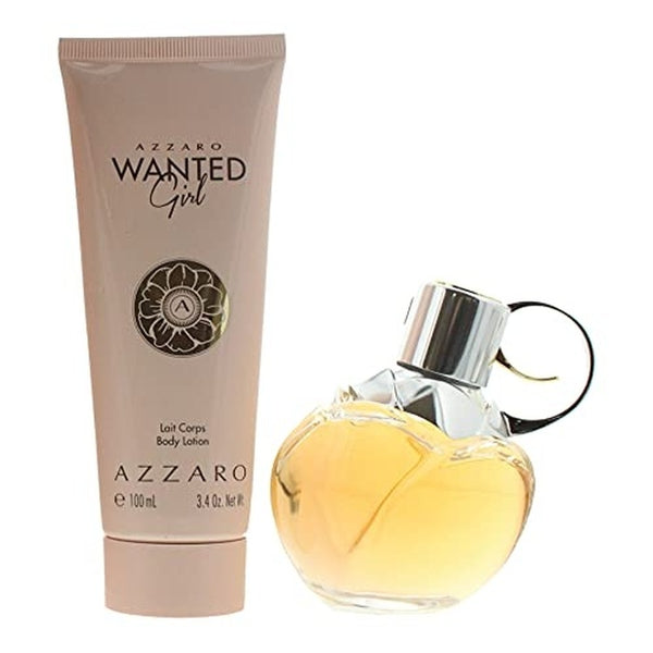 Azzaro Wanted Girl Gift Set 80ml EDP + 100ml Body Lotion