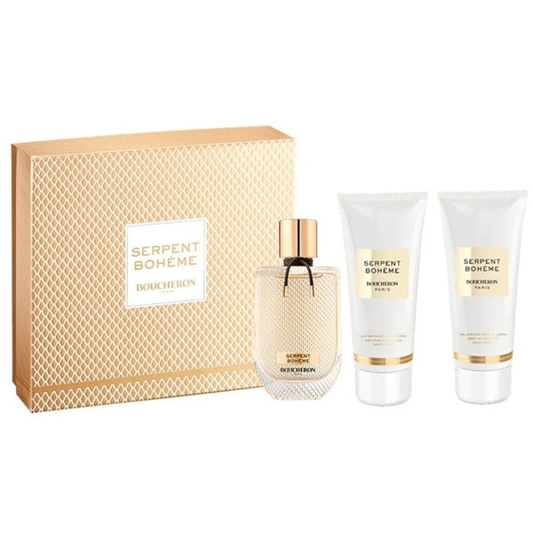 Boucheron Serpent Bohème Gift Set 90ml EDP + 100ml Body Lotion + 100ml Shower Gel