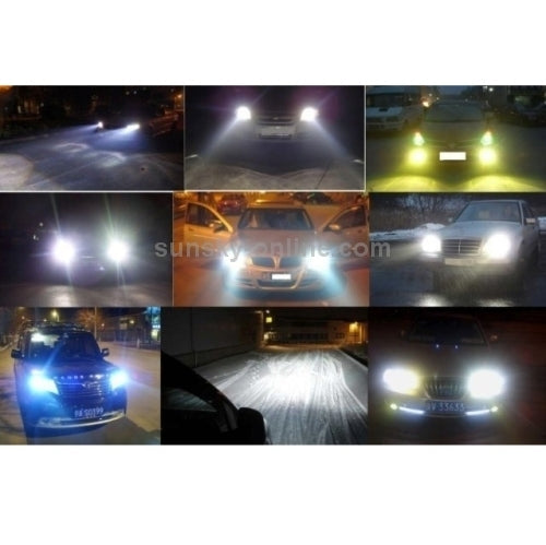 2 PCS 9006 Halogen Head Lamp 12V 55W 1700 LM 4300K Warm White Light, 9006