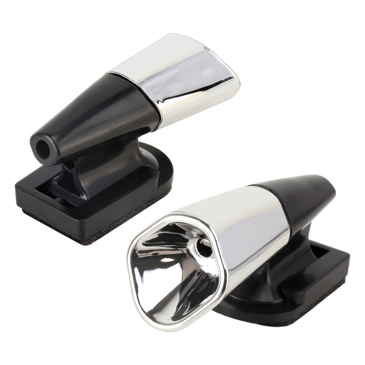 Car ABS Deer Alert Sound Alarm Ultrasonic Wind Power Animal Repeller, Alarm Ultrasonic (Black), Alarm Ultrasonic (Silver)