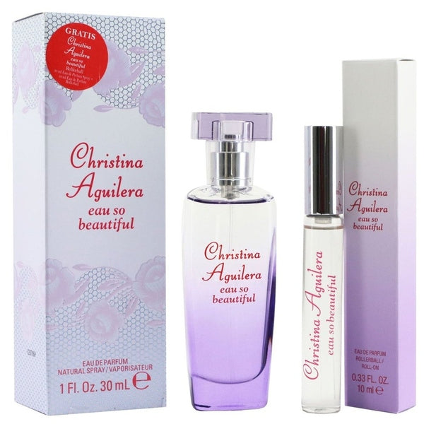 Christina Aguilera Gift Set 30ml Christina Aguilera EDP + 10ml Eau So Beautiful EDP Rollerball