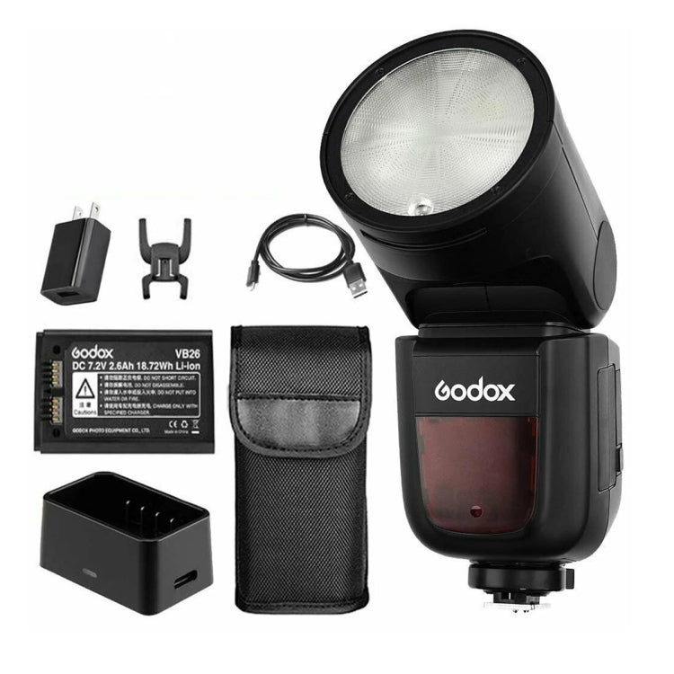 Godox V1F Round Head TTL Flash Speedlite for FUJIFILM, V1F for FUJIFILM