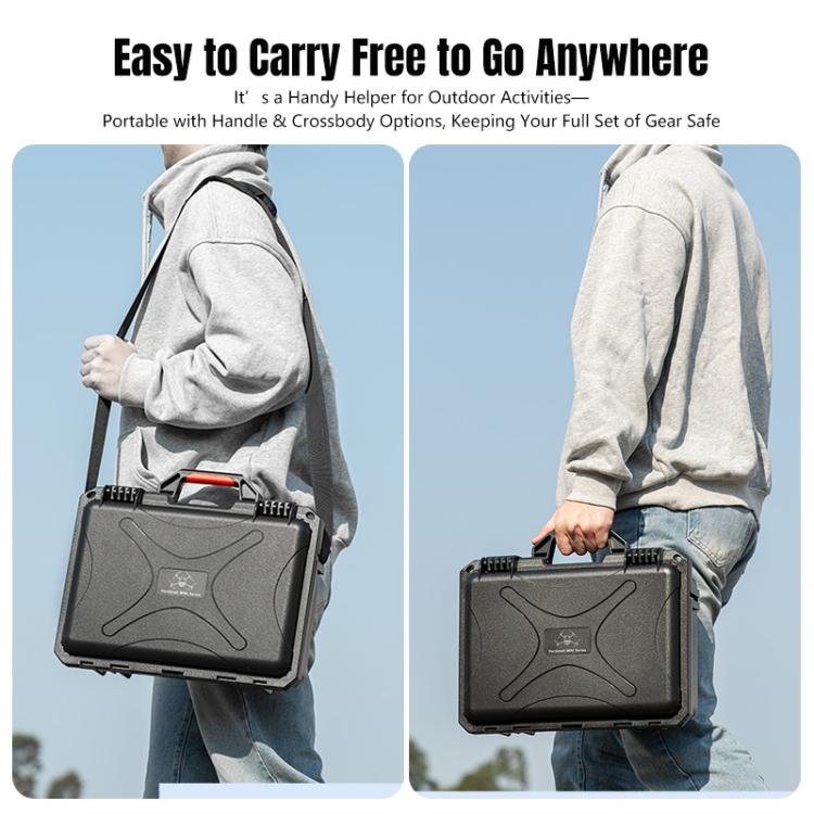 For DJI Mini 5 Pro STARTRC Waterproof ABS Suitcase Shoulder Storage Box, For DJI Mini 5 Pro