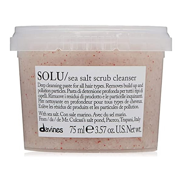 Davines Solu Sea Salt Scrub Cleanser Shampoo 75 ml