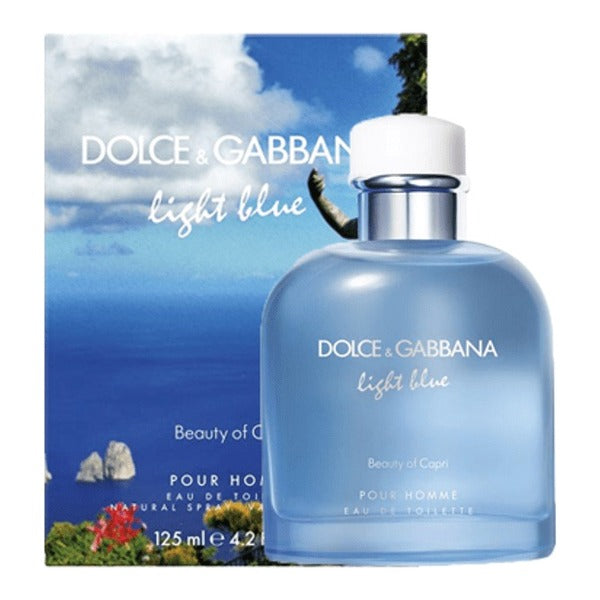 Dolce & Gabbana Light Blue Pour Homme Beauty of Capri Eau de Toilette 125ml Spray