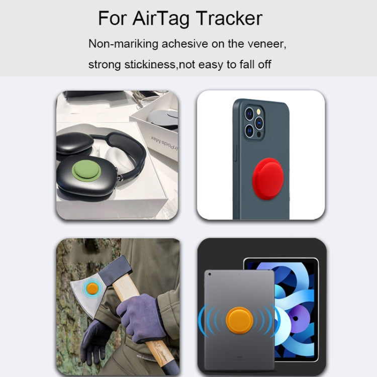 Protection Cover Sleeve Anti-scratch Anti-lost Silicone Protective Case, For AirTag 2nd Gen / AirTag 1st Gen