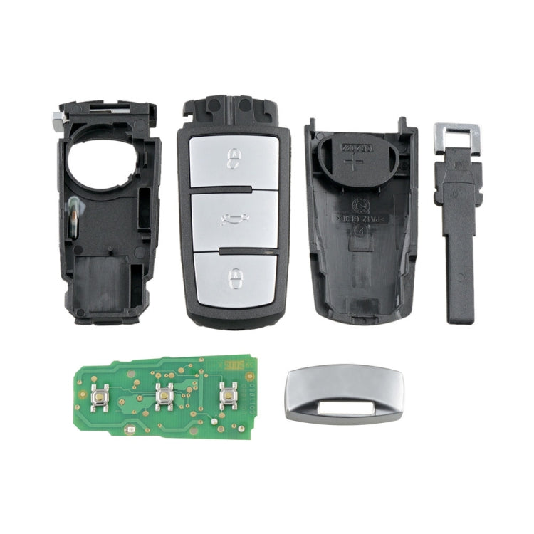 3-button Car Remote Control Key 3C0959752BA ID48 Chip 434MHZ Semi-intelligent for Volkswagen Passat 2005-2010, For Volkswagen Passat 2005-2010