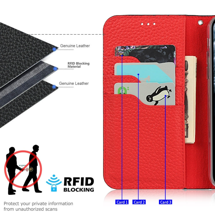 Litchi Texture Horizontal Flip Top Layer Cowhide Leather Case with Holder & Card Slots & Wallet & Strap & Wire Winder, For iPhone 6 & 6s, For iPhone 6 Plus & 6s Plus, For iPhone XR, For iPhone XS Max