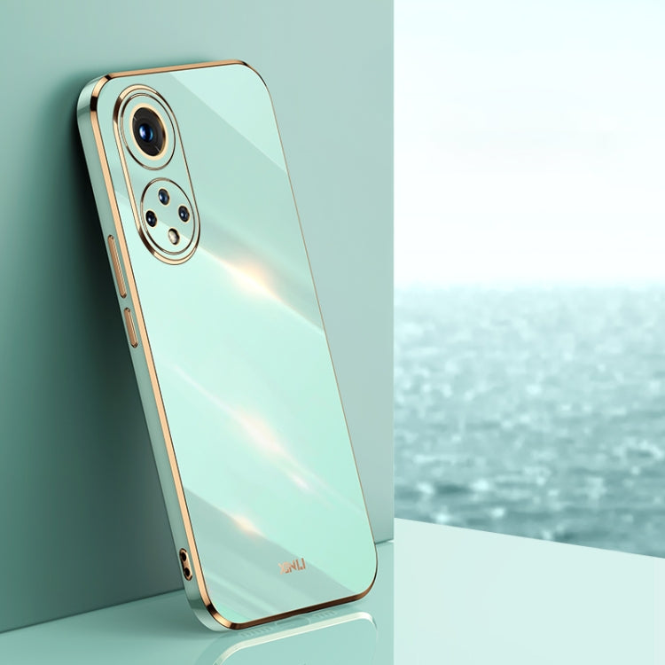 XINLI Straight Edge 6D Electroplate TPU Phone Case, For Honor 30S, For Honor 30 Youth, For Honor 50 Pro