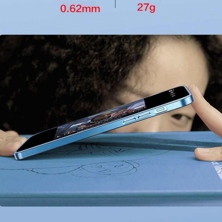 9D Electroplated Edge Len Film Clear PC + TPU Shockproof Case, For iPhone 12 Pro, For iPhone 12 Pro Max, For iPhone 13