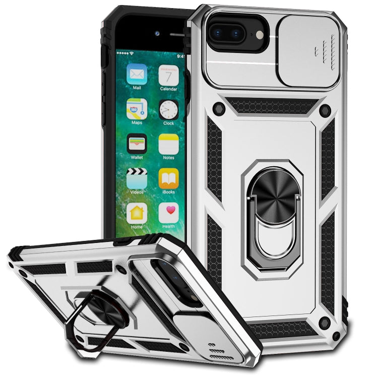 Sliding Camshield Holder Phone Case, For iPhone 12 mini, For iPhone SE 2022 / SE 2020 / 8 / 7 / 6, For iPhone 8 Plus / 7 Plus / 6 Plus