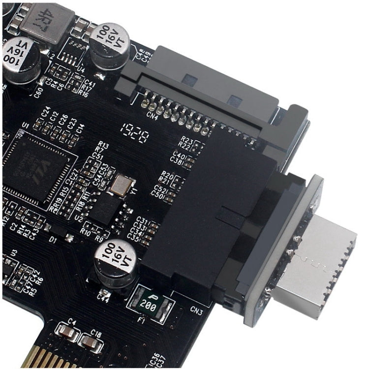 10 PCS 73S Mainboard USB 3.0 19P/20P to Type-E90 Degree Adapter, 10pcs