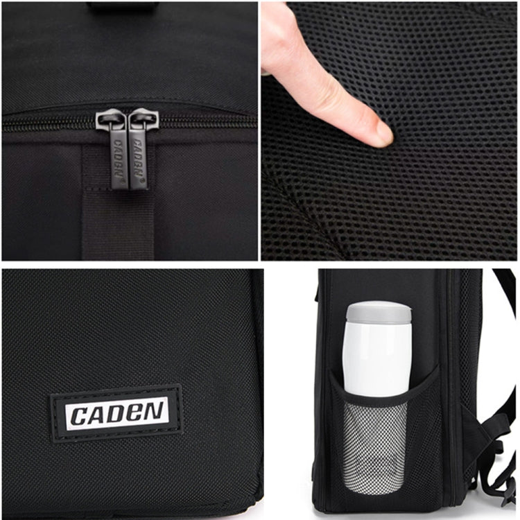 CADeN D6 V Camera Backpack Shoulders Drawbar Nylon Camera Bag, D6 V 32 x 18 x 43cm