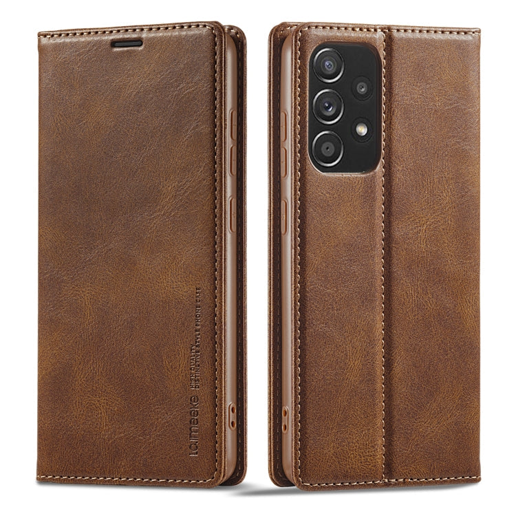 LC.IMEEKE RFID Anti-theft Leather Phone Case, For iPhone 14 Pro, For iPhone 14 Pro Max, For iPhone 12 Pro/12, For iPhone 12 Pro Max, For Samsung Galaxy A53 5G