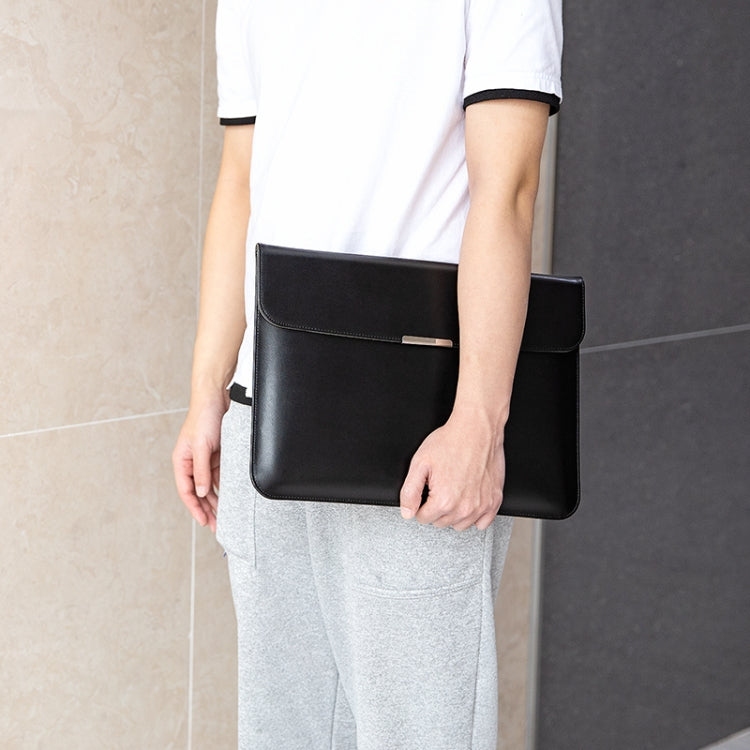 Ultra-thin PU Leather Laptop Sleeve, For 13.3 / 13.6 / 14 inch Laptop, For 15 / 15.4 / 16 inch Laptop