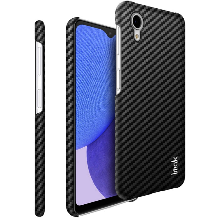 imak Ruiyi Series Carbon Fiber PU + PC Phone Case, For Honor 70 5G, For Xiaomi Poco C40, For Xiaomi 12T 5G/Redmi K50 Ultra 5G, For Samsung Galaxy A04 4G, For Samsung Galaxy A23E