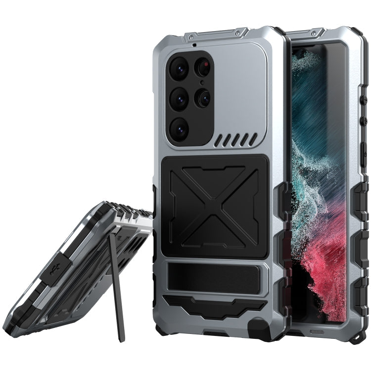 R-JUST Waterproof Dustproof Shockproof Phone Case, For Samsung Galaxy S23 Ultra 5G