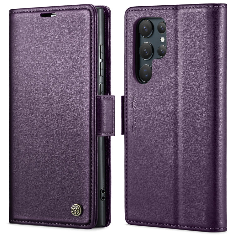 CaseMe 023 Butterfly Buckle Litchi Texture RFID Anti-theft Leather Phone Case, For Samsung Galaxy A15 4G/5G, For Samsung Galaxy A55, For Samsung Galaxy A35 5G, For Samsung Galaxy S24 Ultra
