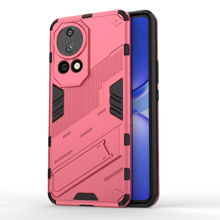 Punk Armor 2 in 1 PC + TPU Phone Case with Holder, For Huawei Pura 70, For Huawei nova 11 SE, For Huawei nova 12 Pro