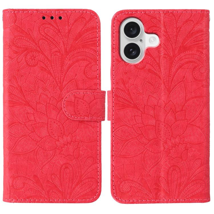 Lace Flower Embossing Flip Leather Phone Case, For iPhone 17e / 16e, For iPhone 17 Pro Max, For iPhone 17 Pro, For iPhone 17