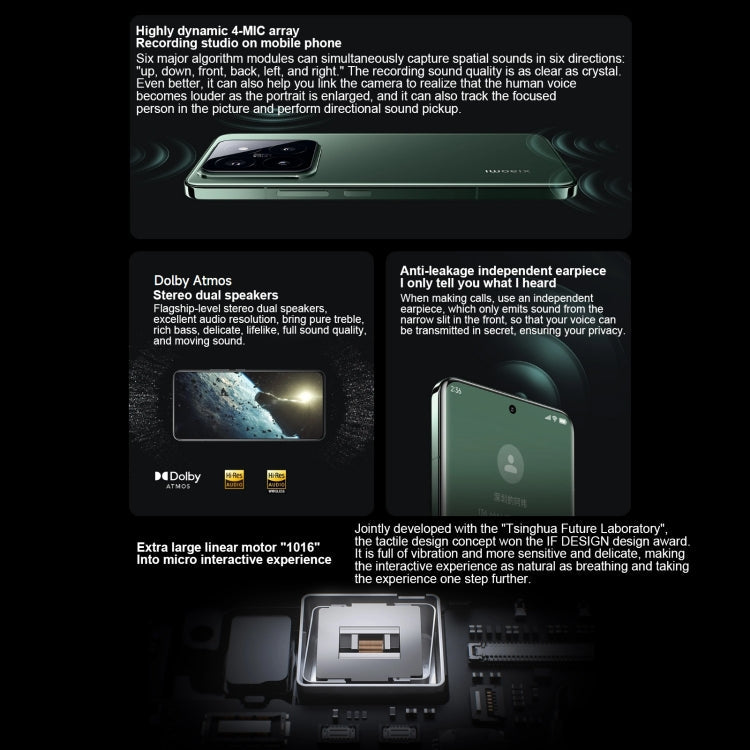 Xiaomi 14 Pro, 6.73 inch Xiaomi HyperOS Snapdragon 8 Gen 3 Octa Core 4nm up to 3.3GHz, NFC, Network: 5G, 16GB+1TB