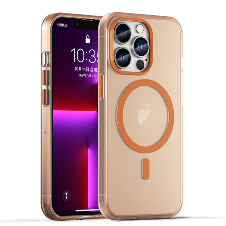 MagSafe Frosted Translucent TPU + PC Full Coverage Phone Case, For iPhone 12 Pro Max, For iPhone 12 Pro