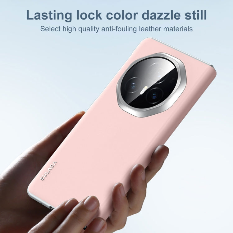SULADA Skin Feel Liquid Leather Shockproof Phone Case, For Honor Magic V3, For Honor Magic Vs3
