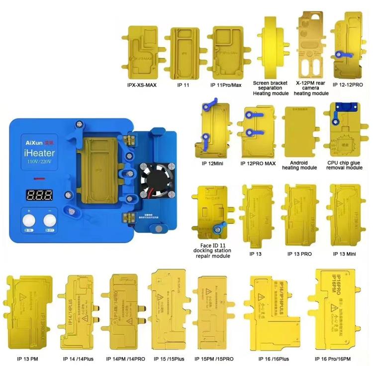 Aixun iHeater 3rd Gen Intelligent Desoldering Heat Platform for iPhone X-16 Pro Max
