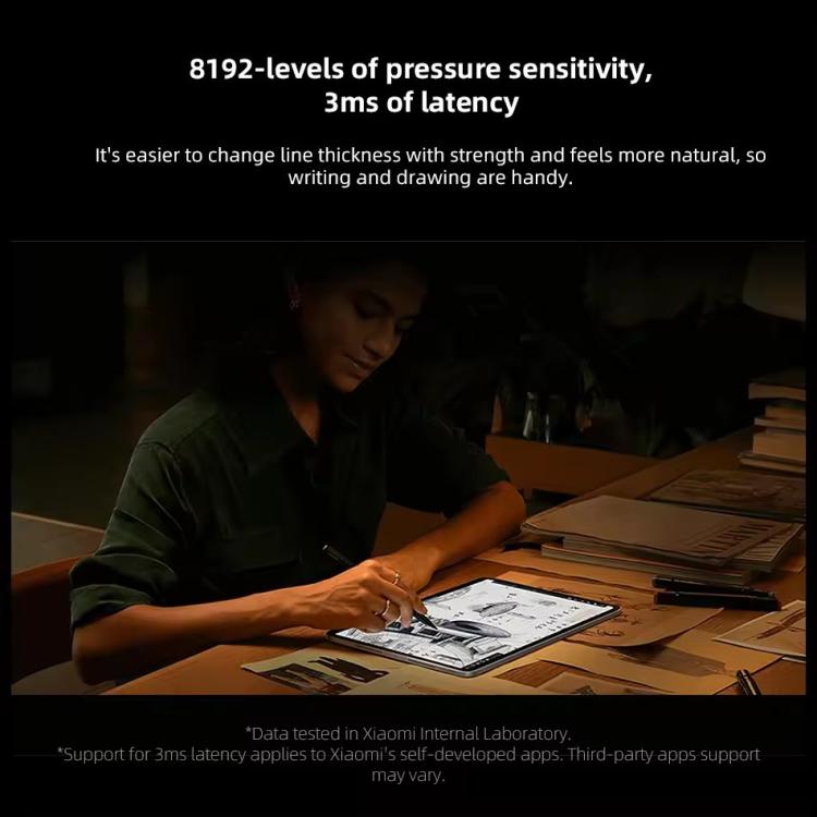 Original Xiaomi Focus Stylus Pen for Xiaomi Pad 6 Max 14 / Pad 6S Pro 12.4 / Pad 7 / Pad 7 Pro / Pad 7 Ultra / Pad 7S Pro 12.5, Stylus Pen For Xiaomi Pad 6 Max 14 / Pad 6S Pro 12.4 / Pad 7 / Pad 7 Pro (White)