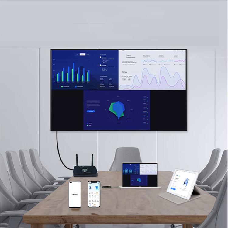 Measy AM1810 Type-C Wireless Screen Projector For PC / TV / Phone, Plug:EU Plug, EU Plug