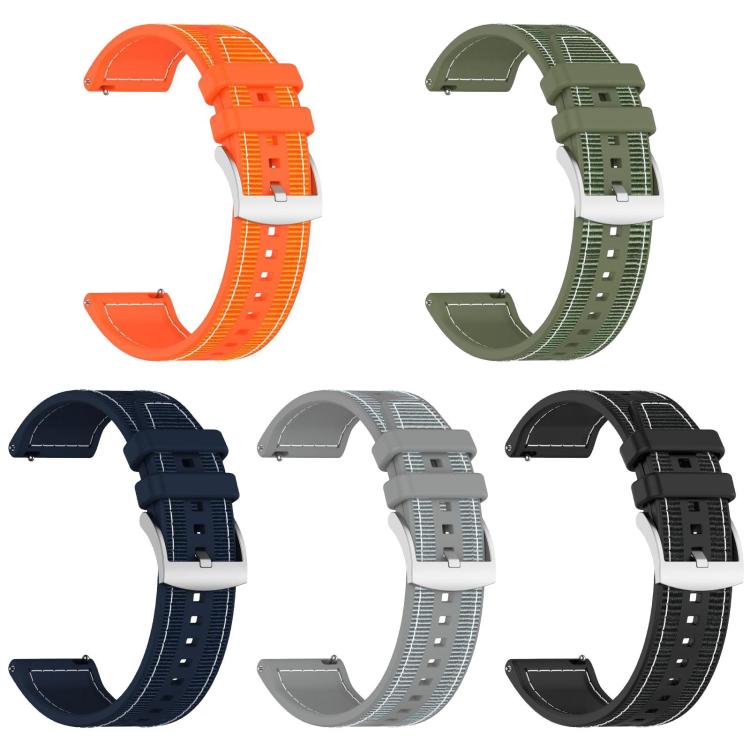 xDfind Hybrid Nylon Braid Silicone Watch Band, 22mm For Garmin Forerunner 570 47mm/935/945, 20mm For Garmin Forerunner 570 42mm/245/645, 20mm For Garmin?Vivomove?Sport/Vivoactive5/3, 22mm For Garmin Venu 3 / Vivoactive 4