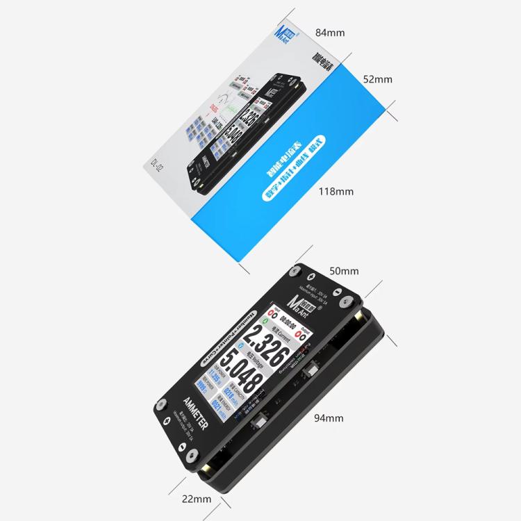 MaAnt DL-02 Intelligent Number Pointer Curve Ammeter, MaAnt DL-02