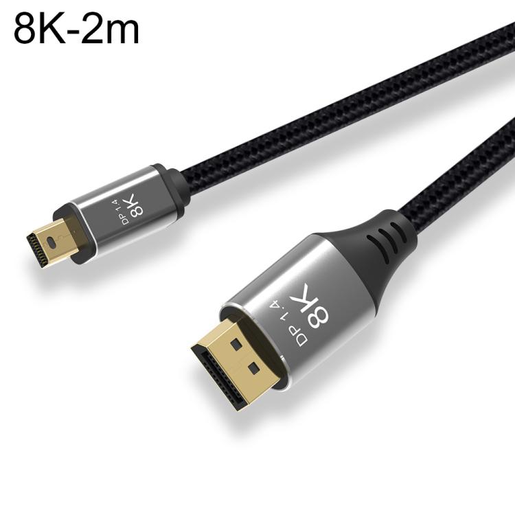 WG233 Mini DP to DP1.4 8K HD Video Adapter Cable, 8K-1m, 8K-2m