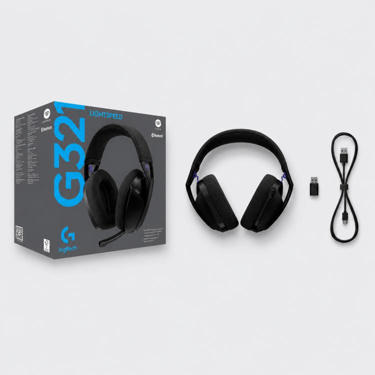 Logitech G321 LIGHTSPEED Wireless Gaming Headset with Mic