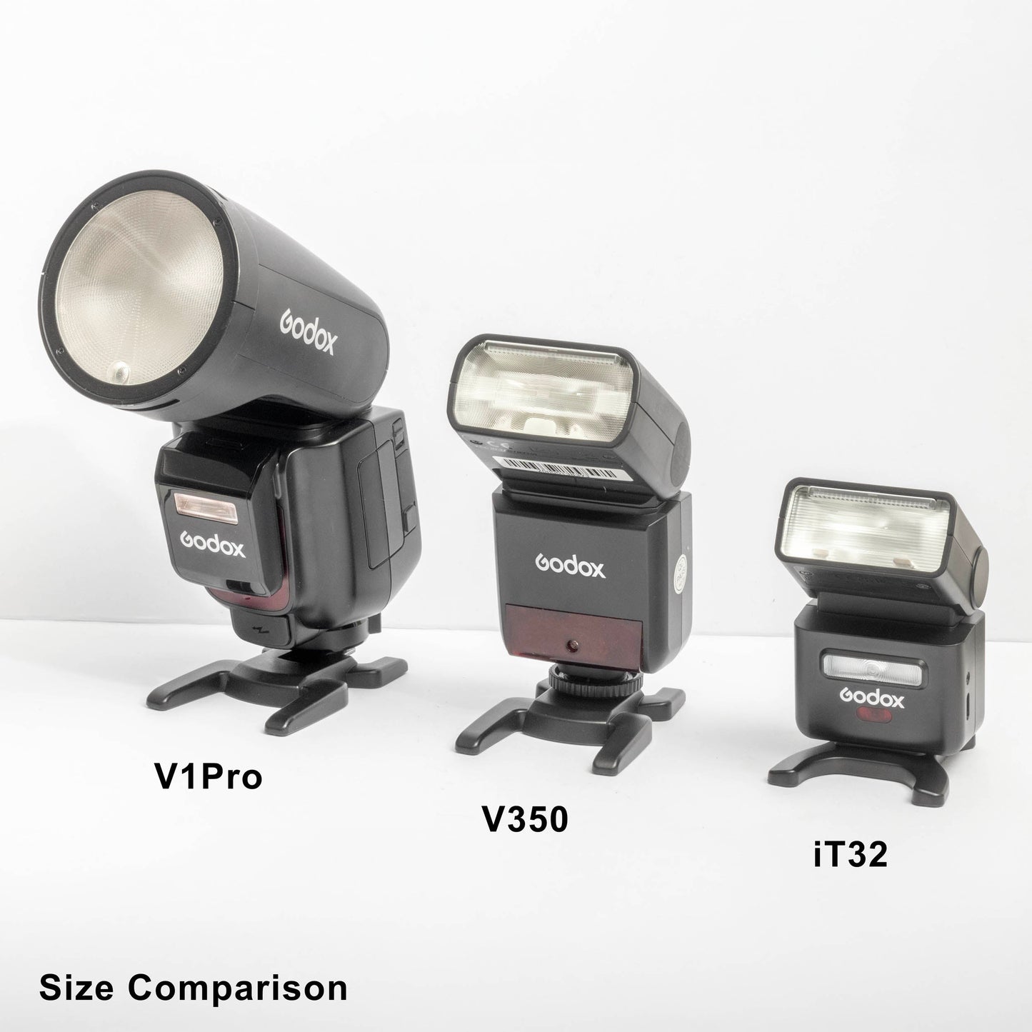 iFlash iT32 Modular TTL Camera Flash with X5 Interchangeable Hot Shoe/Trigger Bundle