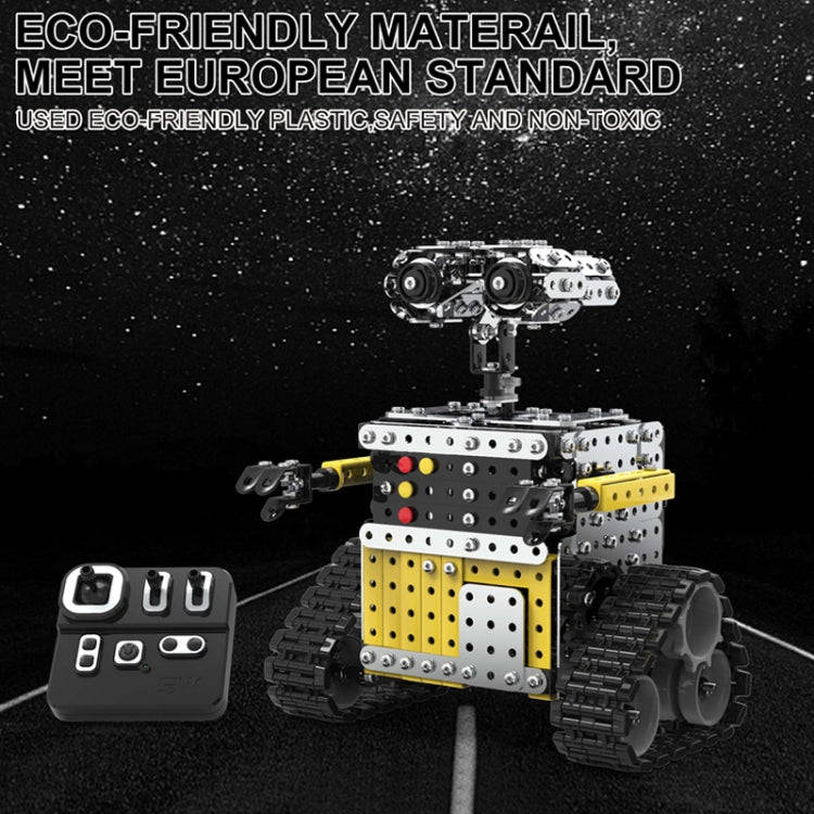MoFun SW(RC)009 DIY Stainless Steel Assembly Remote Control Robot Interactive Intelligence Toy, MoFun SW(RC)009