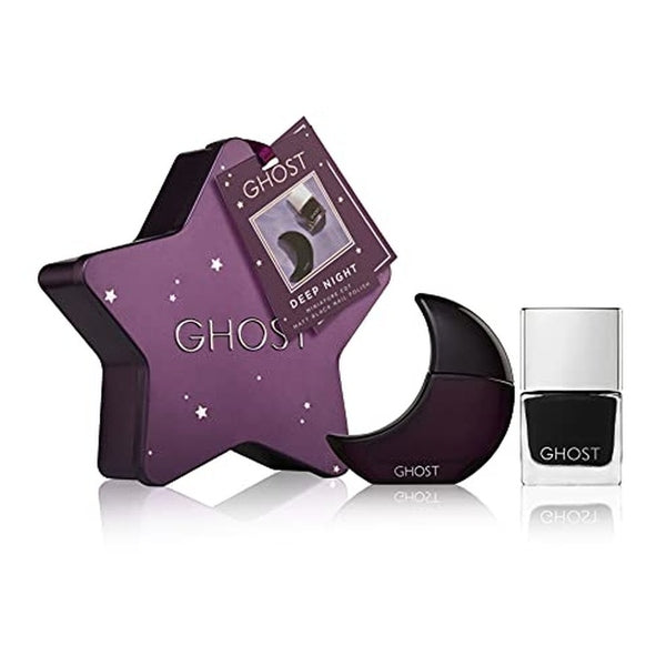 Ghost Deep Night Gift Set 10ml EDT + 10ml Nail Polish - Black