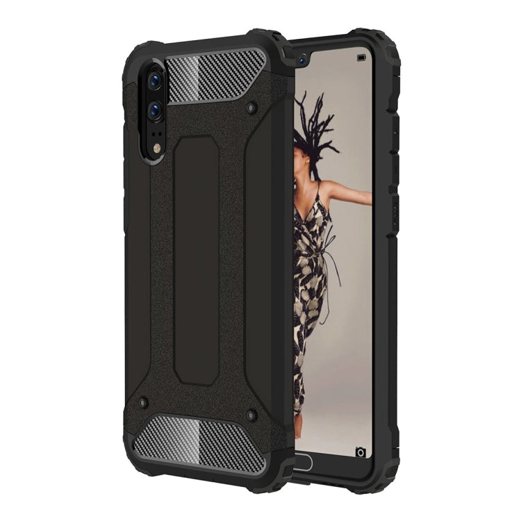 For Huawei P20 Full-body Rugged TPU + PC Combination Back Cover Case , Huawei P20, For Huawei P20