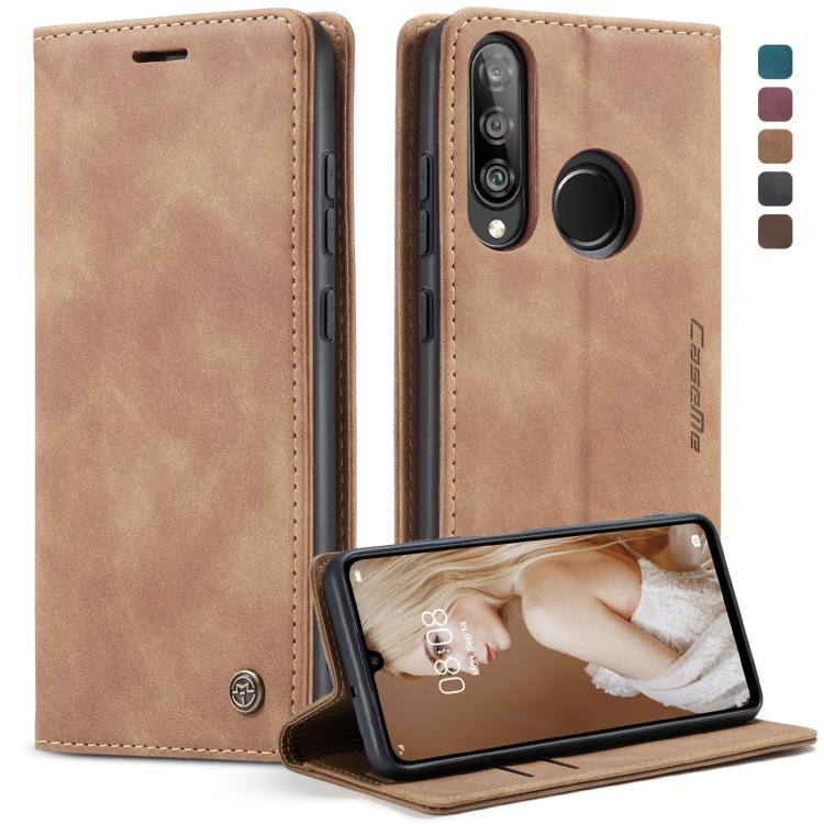 CaseMe-013 Multifunctional Retro Frosted Horizontal Flip Leather Case for Huawei P30 Lite, with Card Slot & Holder & Wallet, For Huawei P30 Lite