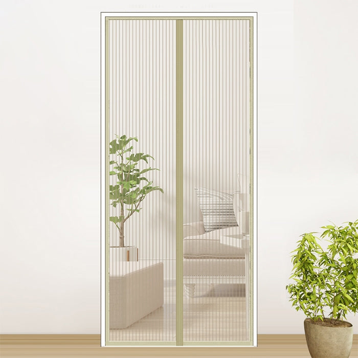 Magnetic Door Curtain Mosquito-proof Screen Door Curtain, Size:210x100cm, Size:210x100cm(White), Size:210x100cm(Black), Size:210x100cm(Coffee), Size:210x100cm(Beige)
