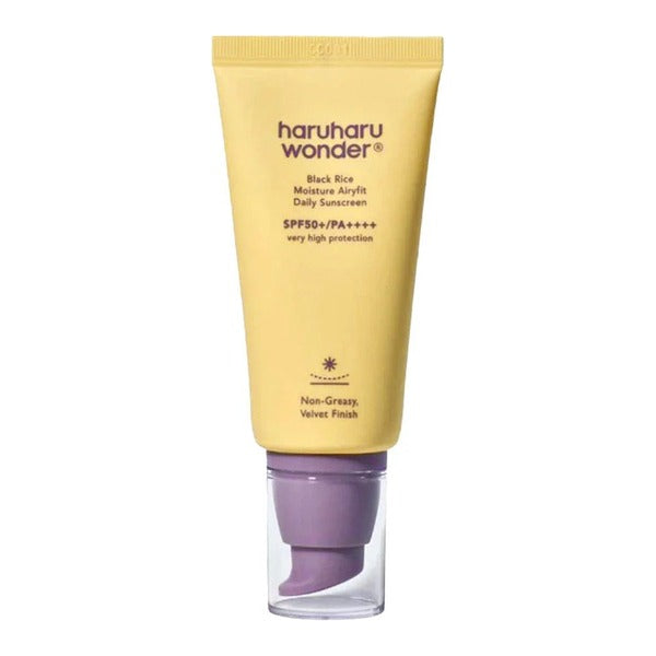 Haruharu Wonder Black Rice Moisture Airyfit Daily Sunscreen SPF50+/Pa++++ 50ml