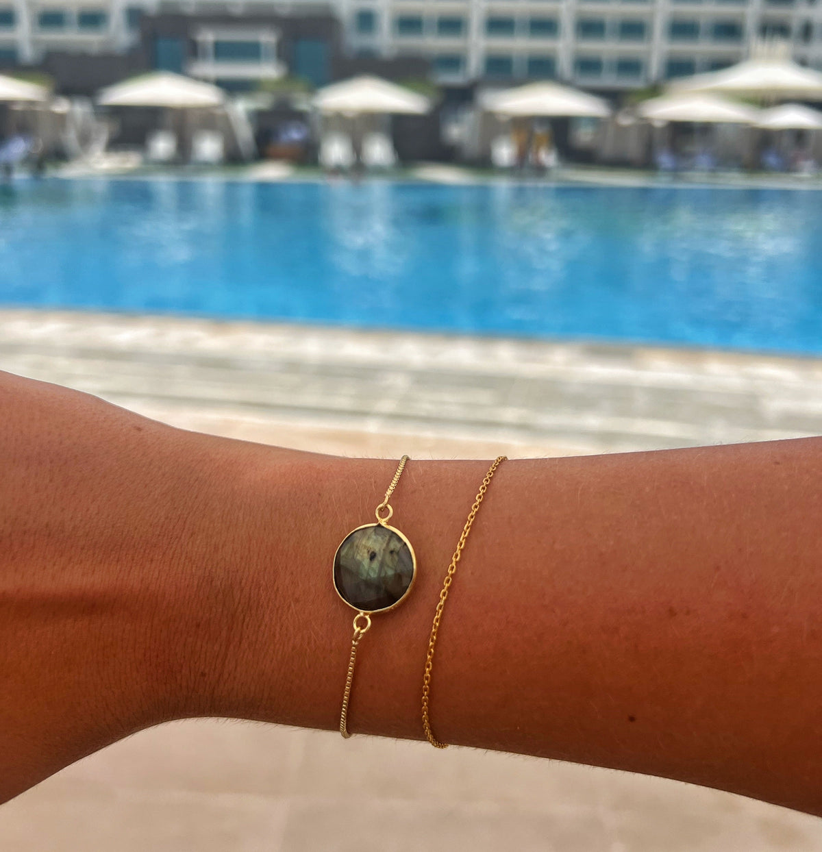 Hera Labradorite Crystal Bracelet