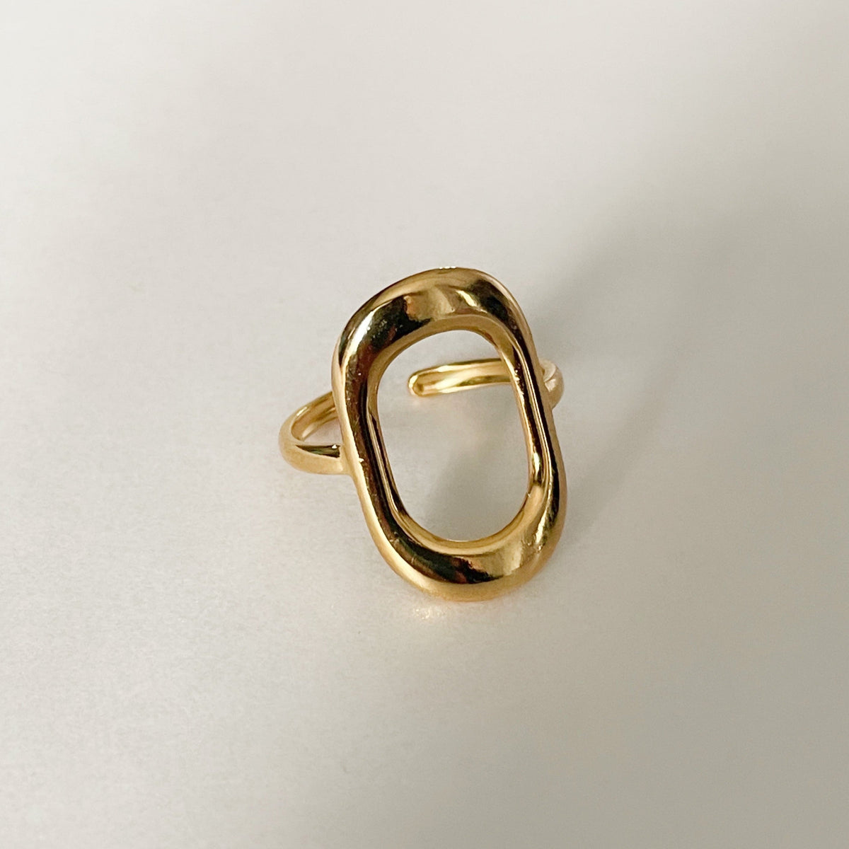 Cassidy Luxe 18k Gold Plated Ring