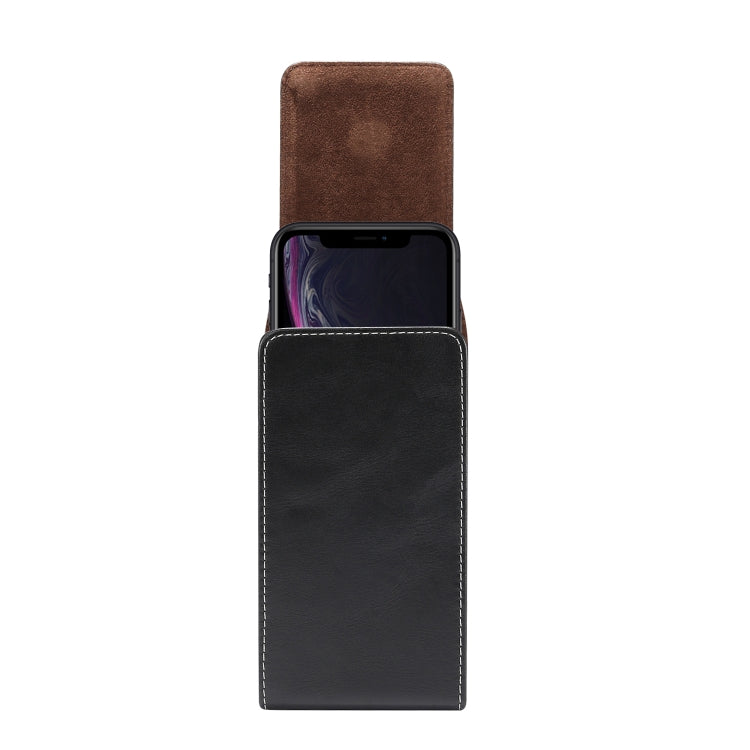5.2 inch Universal Vertical Lambskin Texture Waist Bag for iPhone XS, Galaxy S10e, Huawei P30, For 5.2 inch