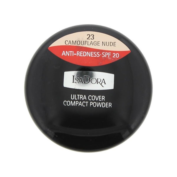 Isadora Ultra Cover Anti-Redness Compact Powder SPF20 10g - 23 Camouflage Nude